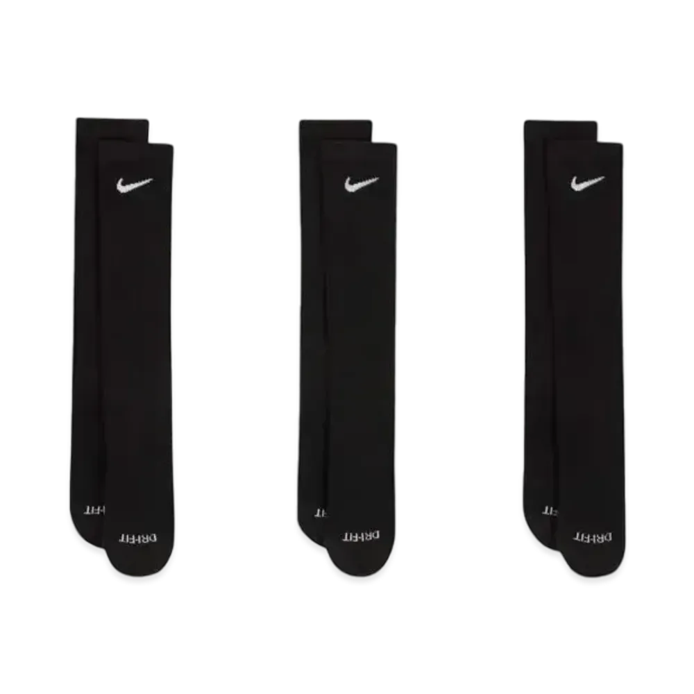 Nike x Stussy Cushioned Crew Socks (3 Pairs) "Black"