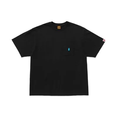 HUMAN MADE POCKET T-SHIRT by BLUE BOTTLE COFFEE "Black"