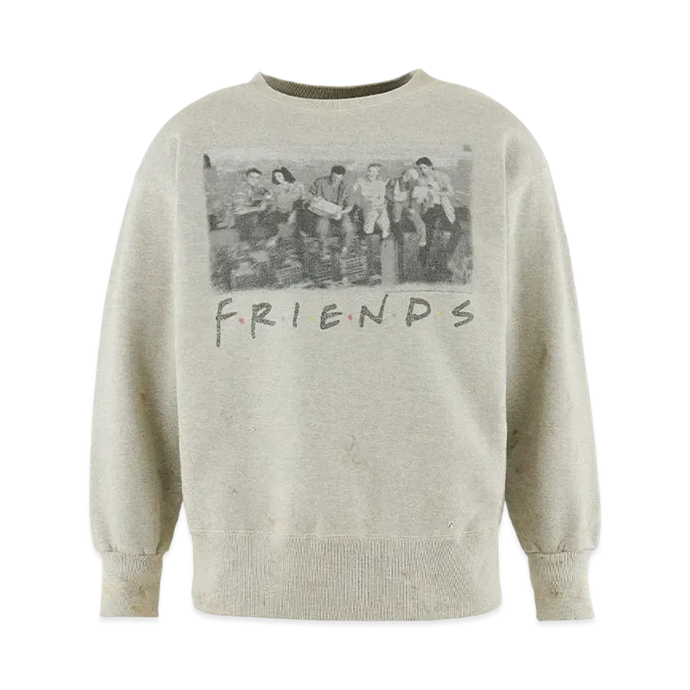 SAINT Mxxxxxx x FRIENDS Crew N Sweat "Gray"