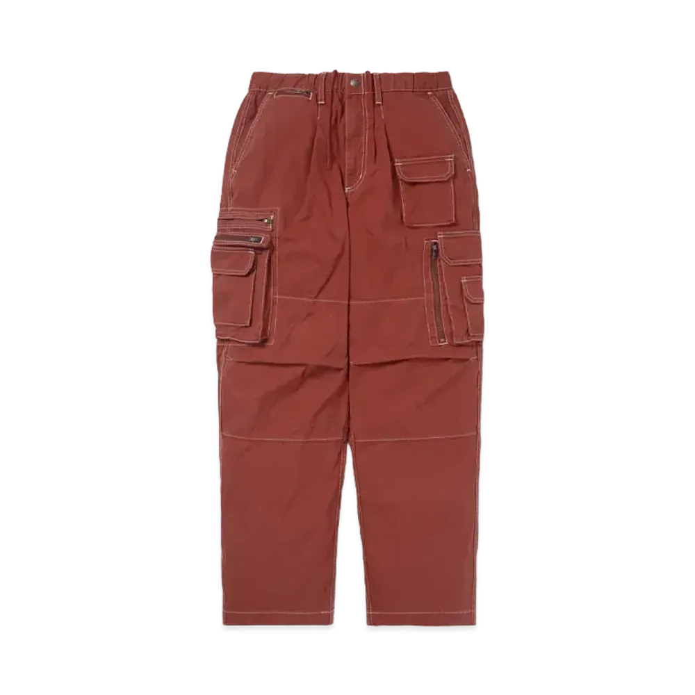 thisisneverthat Crazy Multi Zip Pant "Red"