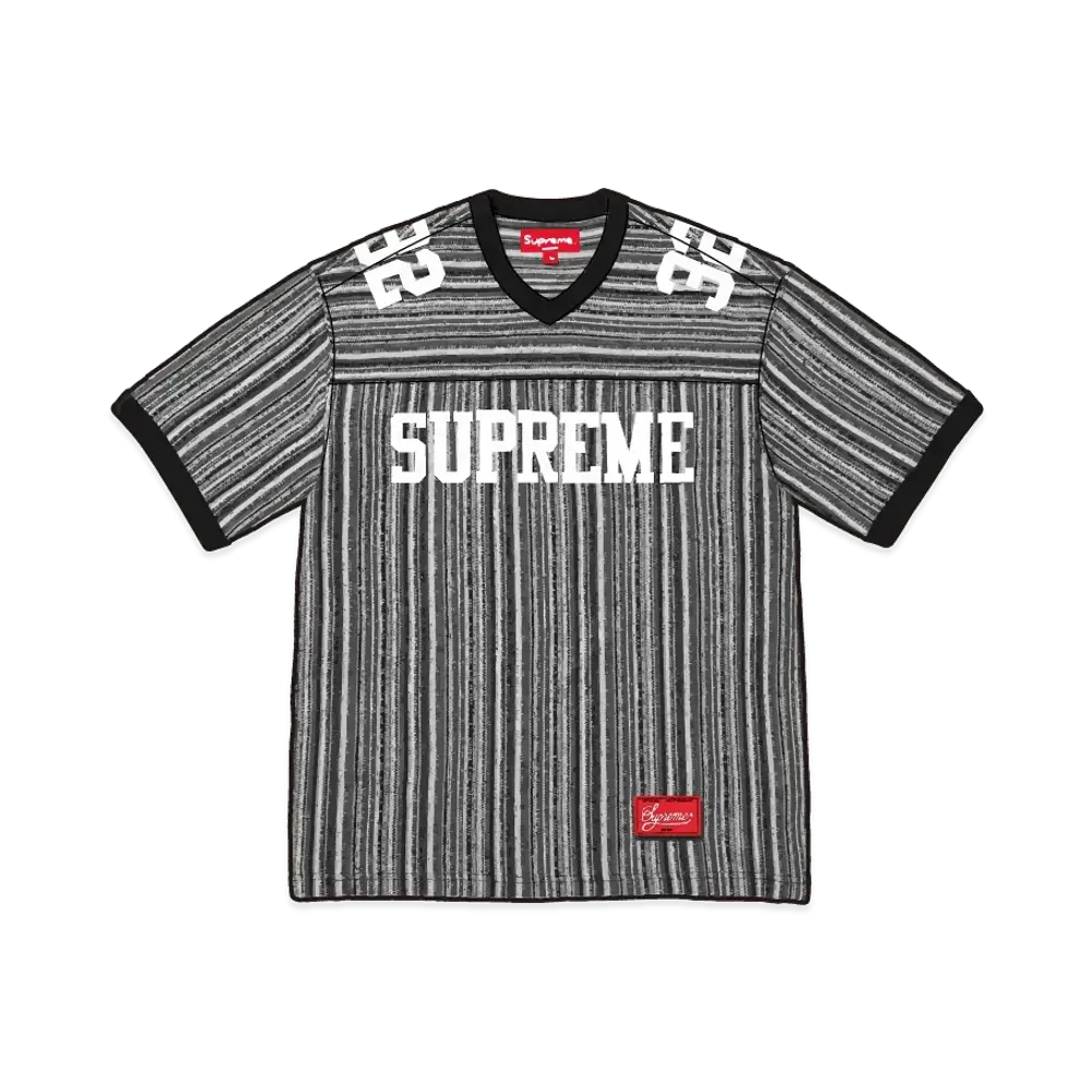 Supreme Open Knit Football Top "Black"