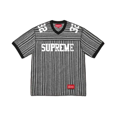 Supreme Open Knit Football Top "Black"