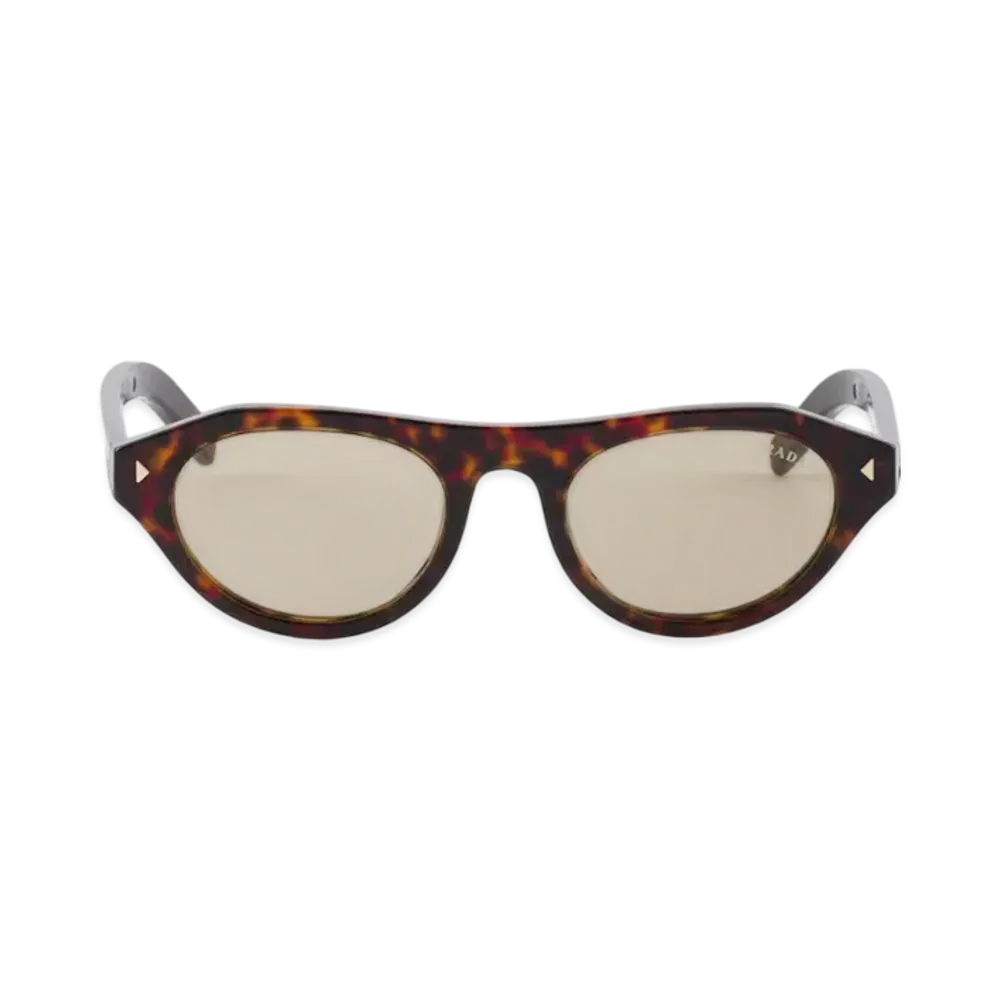 PRADA Sunglasses with The Iconic Metal Plaque "Chamomile Yellow"