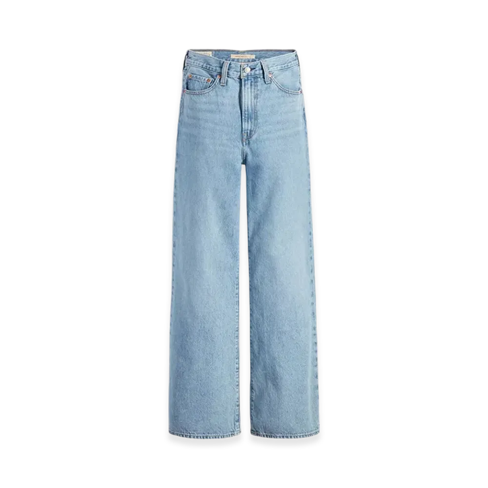 Levi's Ribcage Wide Leg Jeans "Light Wash"