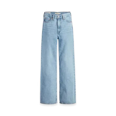 Levi's Ribcage Wide Leg Jeans "Light Wash"