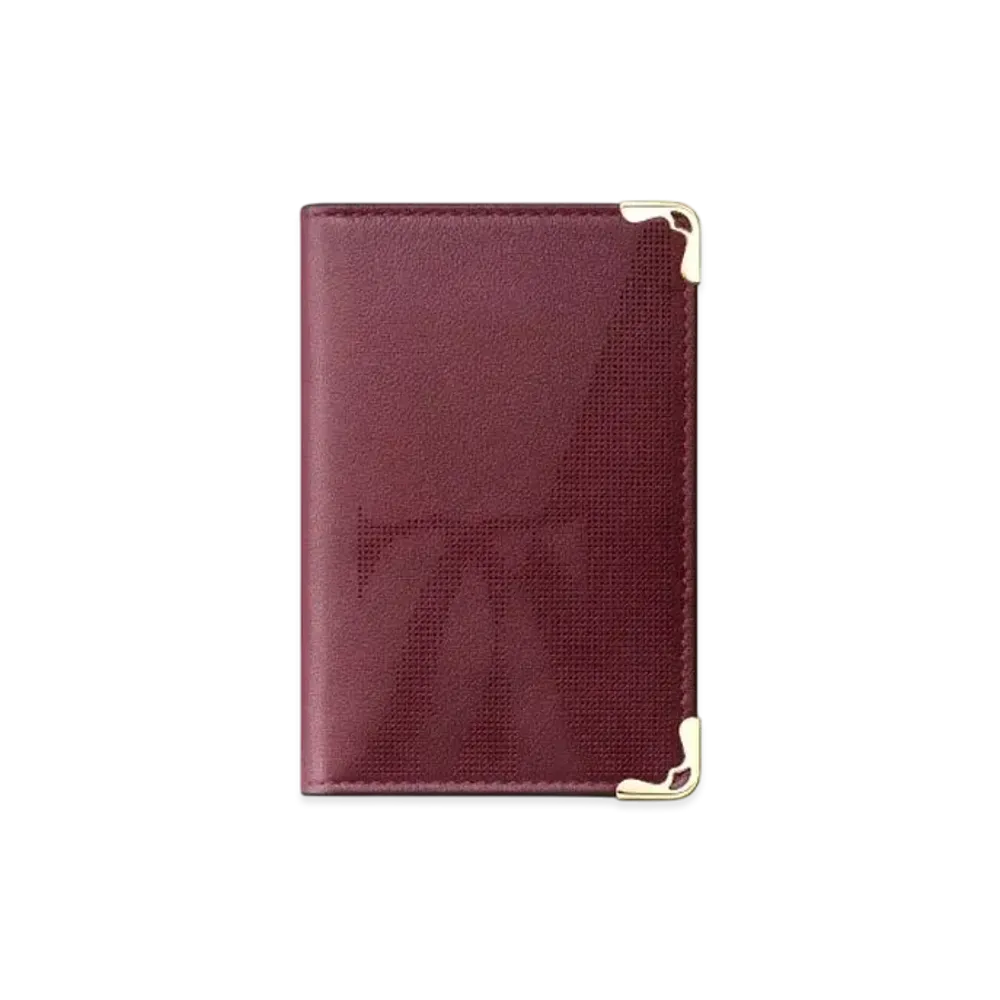 Cartier Credit Business Card Holder, Must de Cartier "Bordeaux"