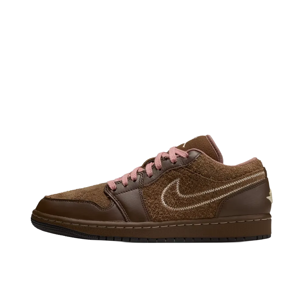 Nike Women's Air Jordan 1 Low SE "Cacao Wow/Pearl White/Rust Pink"