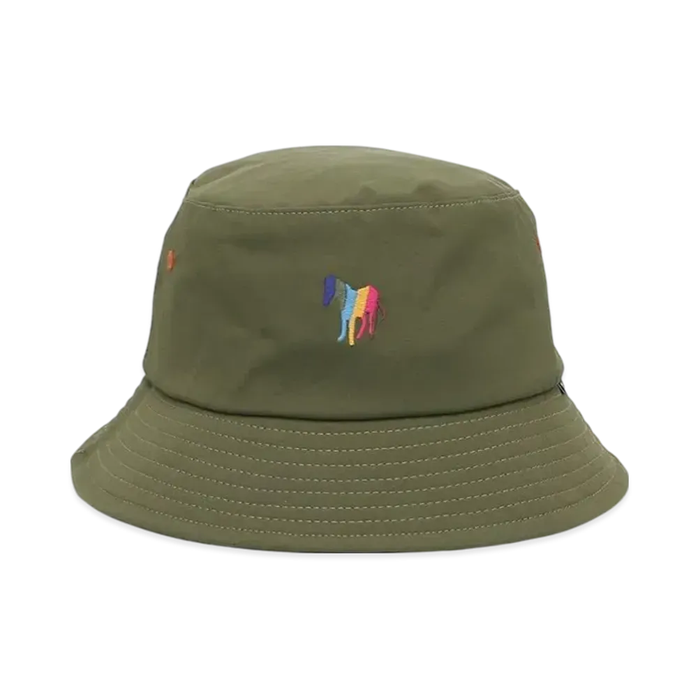 Paul Smith Bucket Hat Zebra Horse "Green"