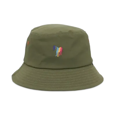 Paul Smith Bucket Hat Zebra Horse "Green"