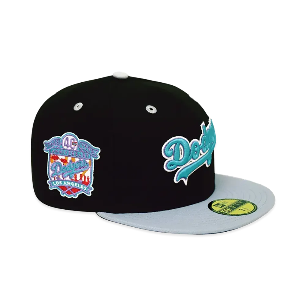 NEW ERA x THE CAP THE CAP 59Fifty Vivid Code Los Angeles Dodgers "Black/Gray"