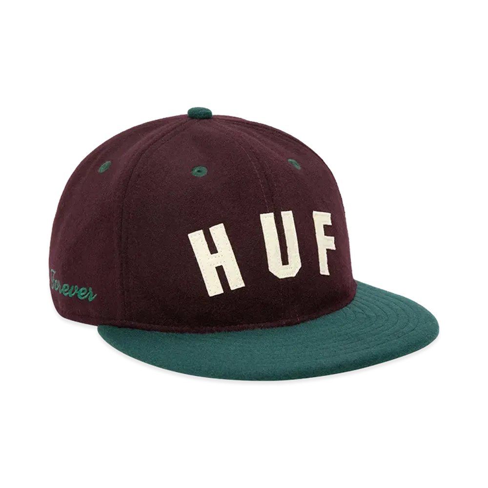 HUF x NEW ERA Shortstop Hat "Brown/Green"