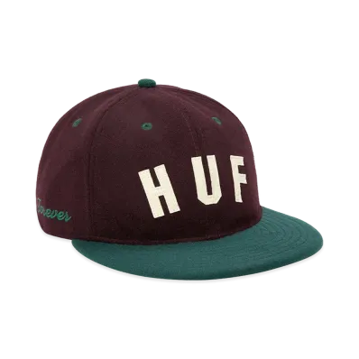 HUF x NEW ERA Shortstop Hat "Brown/Green"