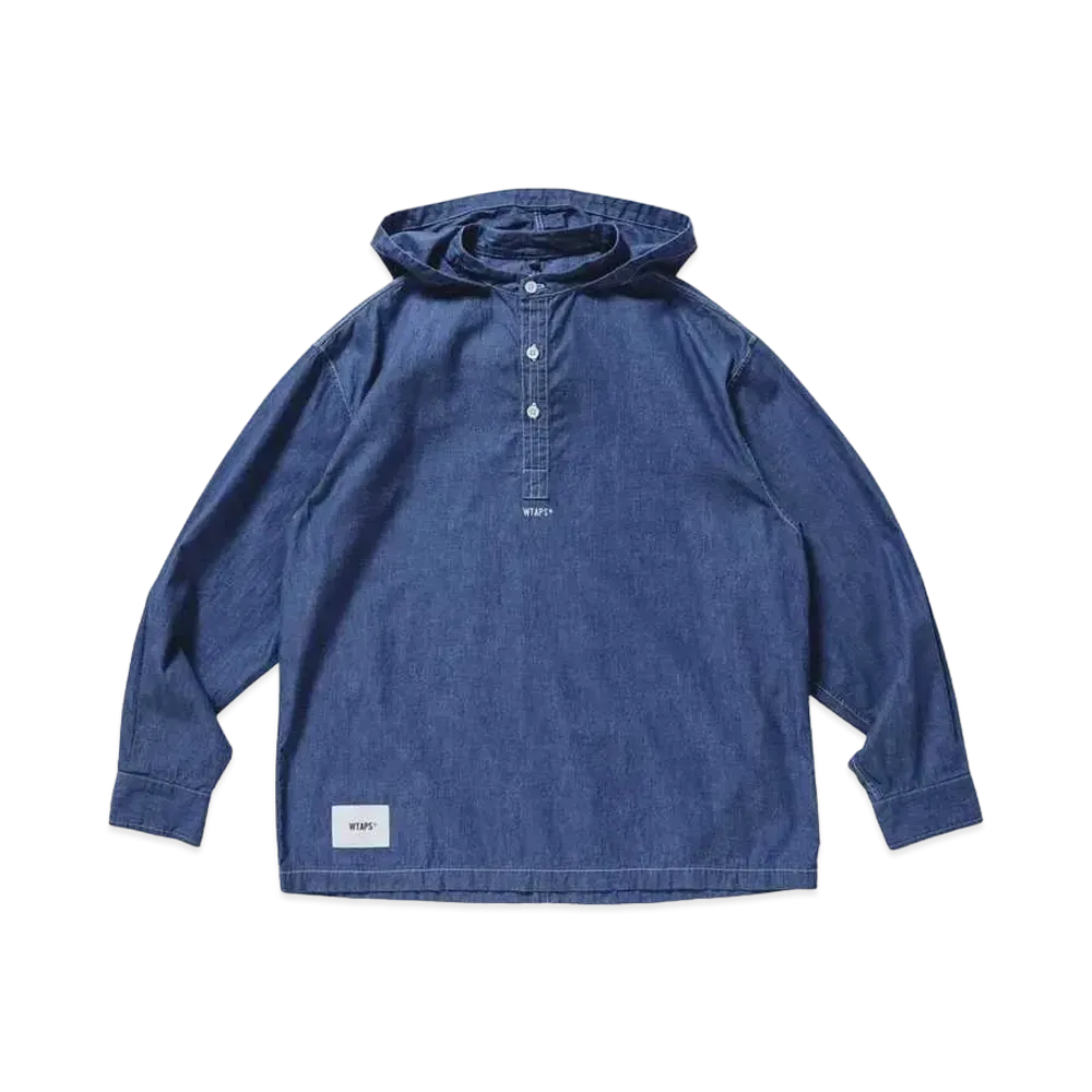 WTAPS Falconer / LS / Cotton. Denim "Blue"