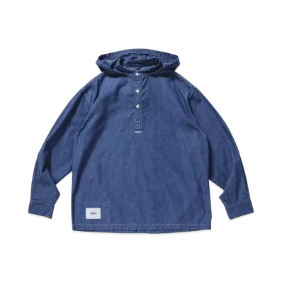 WTAPS Falconer / LS / Cotton. Denim "Blue"