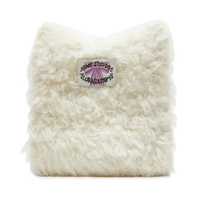 Acne Studios Fluffy Square Beanie "White"