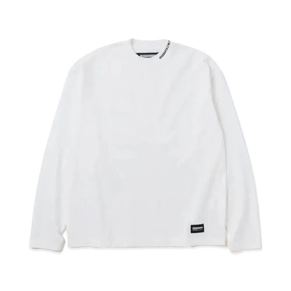 NEIGHBORHOOD Classic Mocneck LS "White"