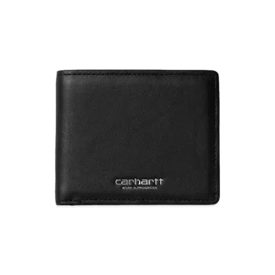 Carhartt WIP Vegas Billfold Wallet "Black/Silver"