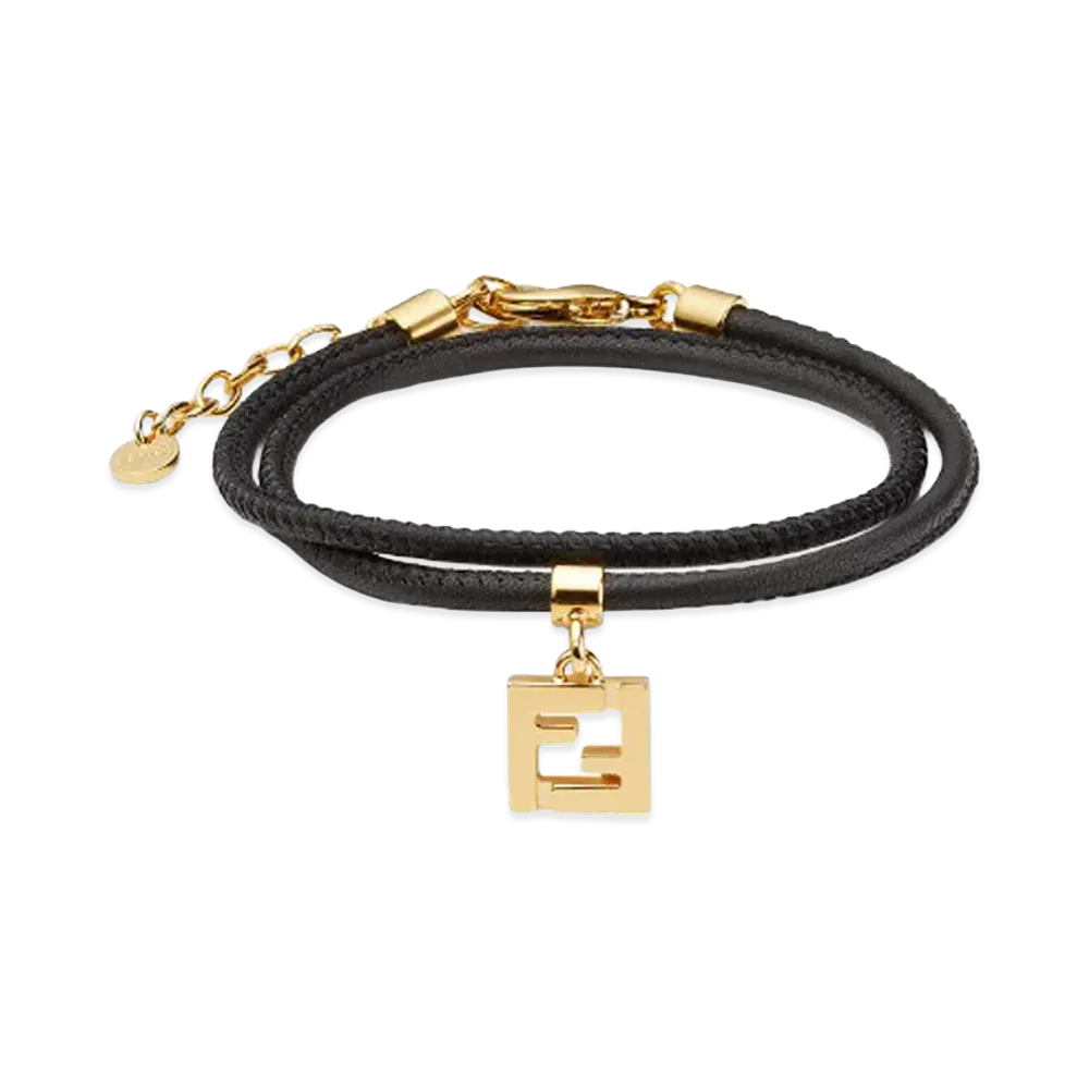 FENDI Women's Forever Bracelet "Black"