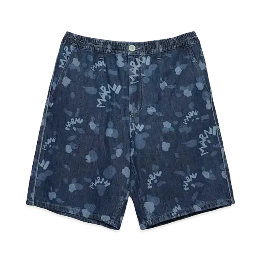 MARNI TROUSERS "IRIS BLUE"