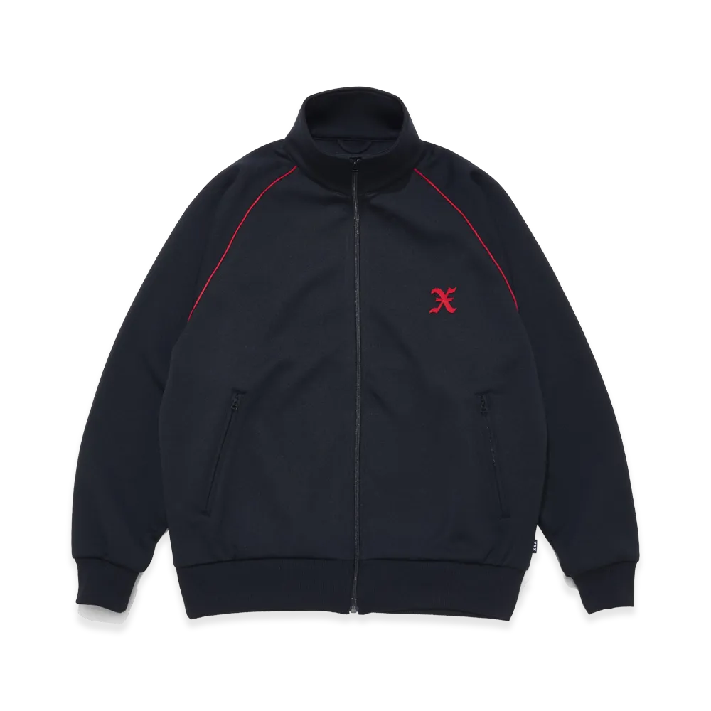 GOD SELECTION XXX Initial Logo Piping Track Jacket GX-S26-CS-10 "Black"