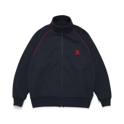GOD SELECTION XXX Initial Logo Piping Track Jacket GX-S26-CS-10 "Black"
