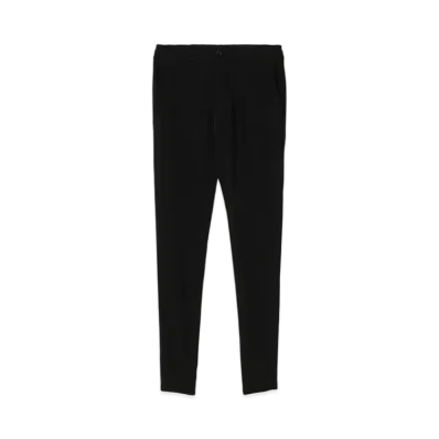 Yohji Yamamoto Y's DECYN SLIT GATHER PANTS "Black"