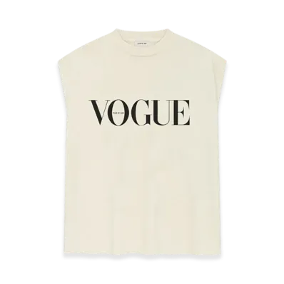 FEAR OF GOD x Vogue Muscle Tee "Cream"
