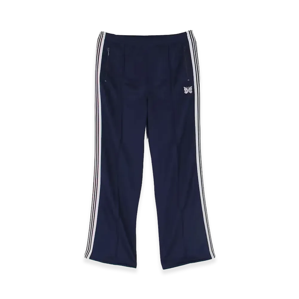 NEEDLES x FREAK'S STORE Track Pant - PolySmooth "Navy Base/White"