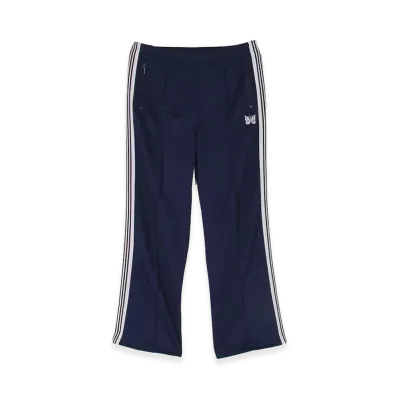 NEEDLES x FREAK'S STORE Track Pant - PolySmooth "Navy Base/White"