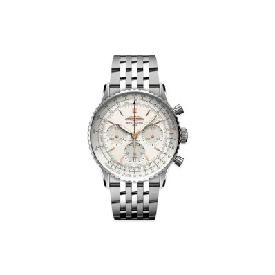 Breitling Navitimer B01 Chronograph 41 "Silver/Stainless Steel"