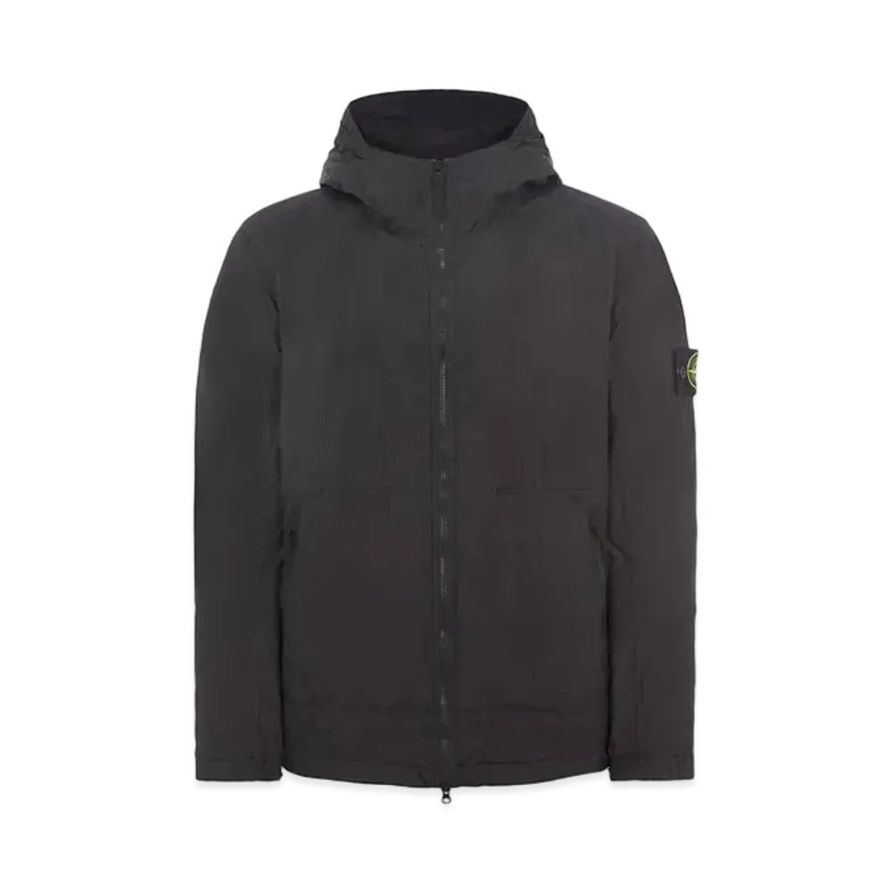 Stone Island 40522 Garment Dyed Crinkle Reps NY "Black"