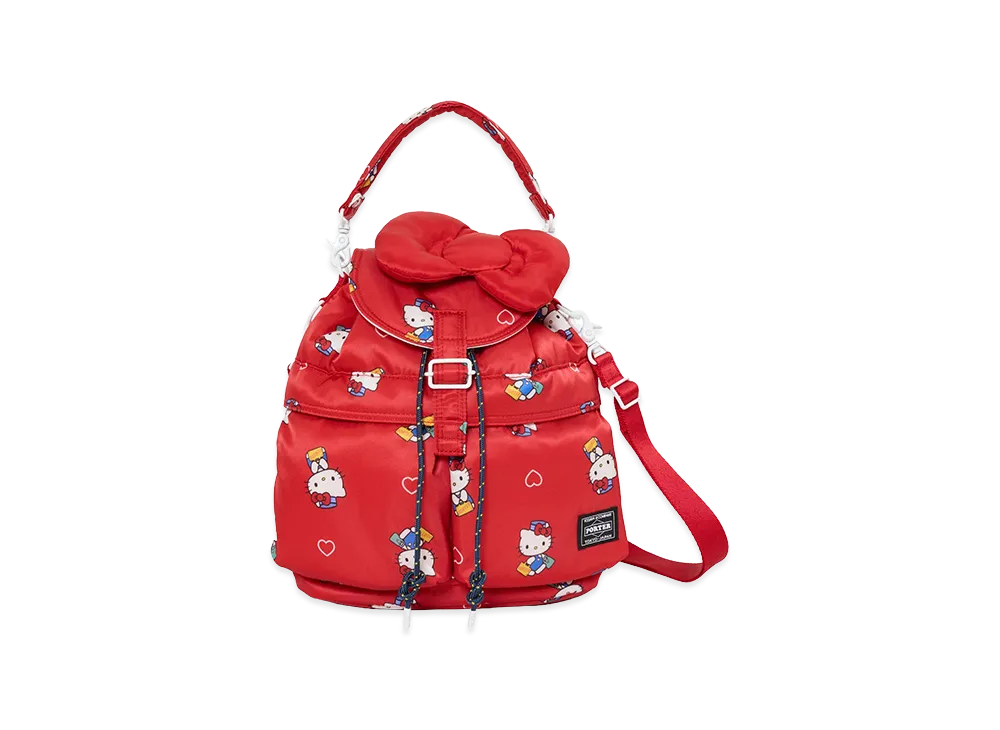 PORTER x HELLO KITTY Sackpack "Red"