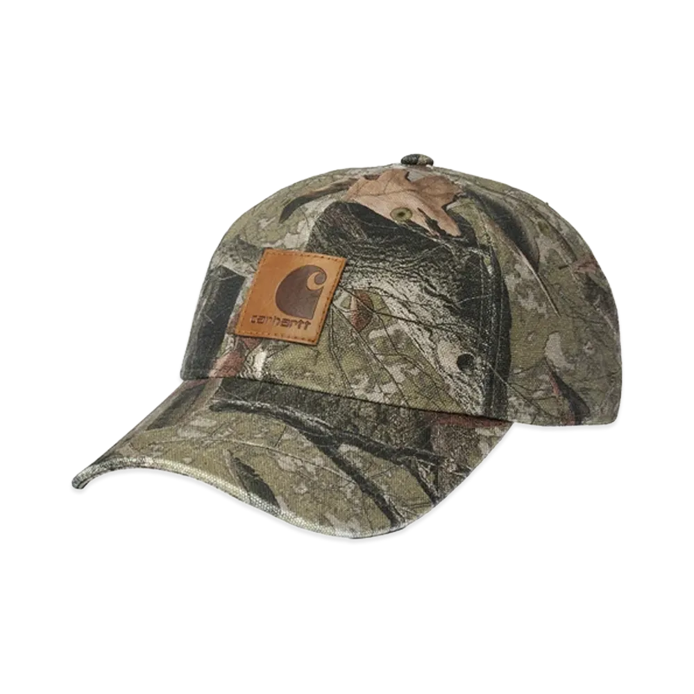 Carhartt WIP Nathan 6-Panel Cap "Tree Khaki Stone Washed"