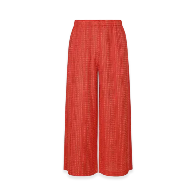 PLEATS PLEASE ISSEY MIYAKE Cotton Skip "Red"