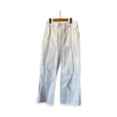 Matin Kim Parachute Cargo Pants "White"