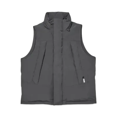 DAIWA PIER39 Gore-Tex Windstopper Field Down Vest "Charcoal"