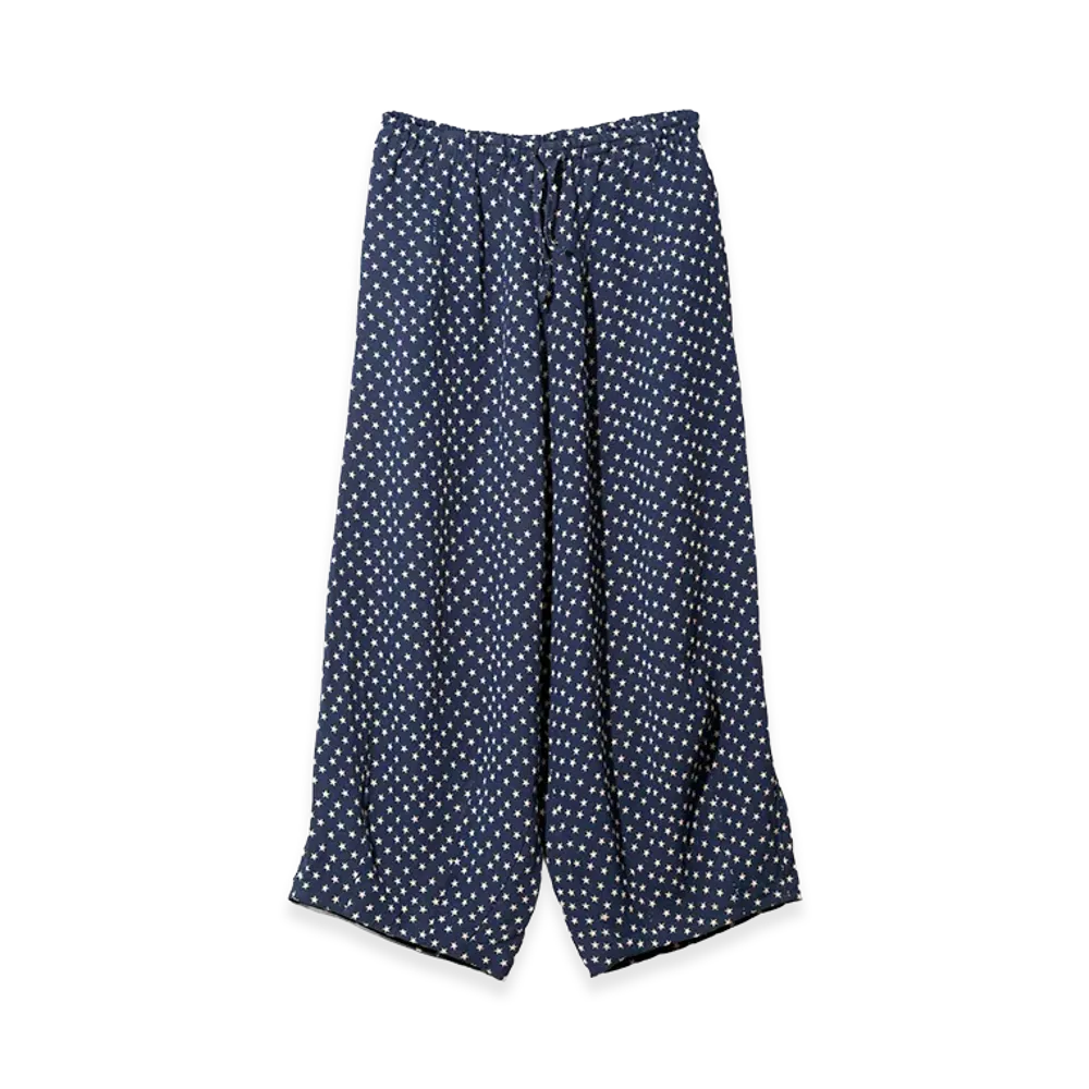 NEEDLES H.D. Pant Double Weave Jacquard "Navy/Star"