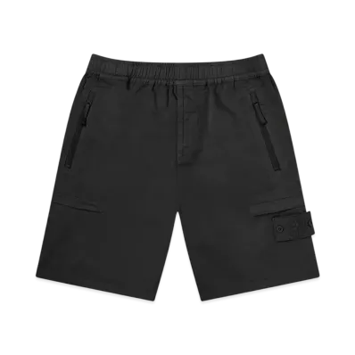 Stone Island L06F2 Ghost Piece Bermuda Shorts - 21SS "Black"