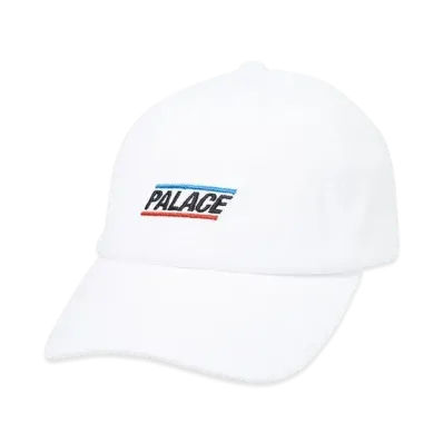 PALACE Pique 6-Panel "White"