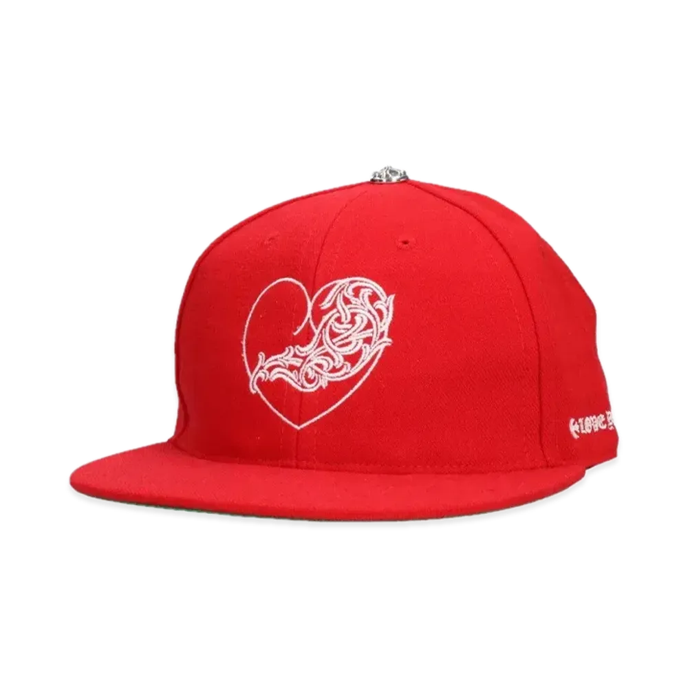 Chrome Hearts Fitted Wool Acrylic Cap "Red"