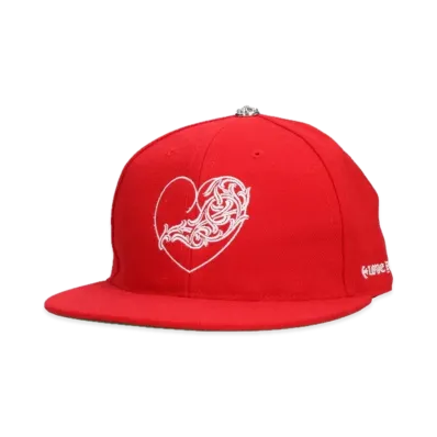 Chrome Hearts Fitted Wool Acrylic Cap "Red"