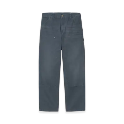 Carhartt WIP Double Knee Pant "Dusky Blue(Stone Canvas)"