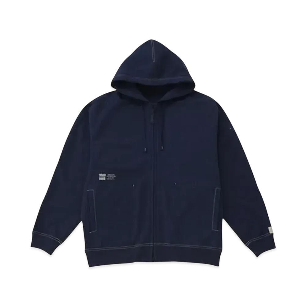 New Balance 1000 Sweatshirt Full Zip Hoodie Oversized Fit "Pigment"