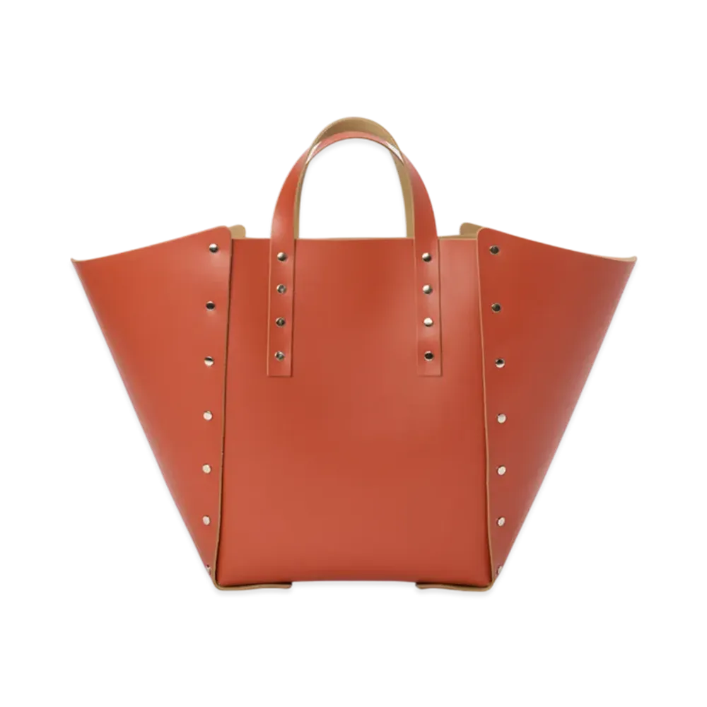Hender Scheme Assemble Hand Bag Wide L "Copper Orange"