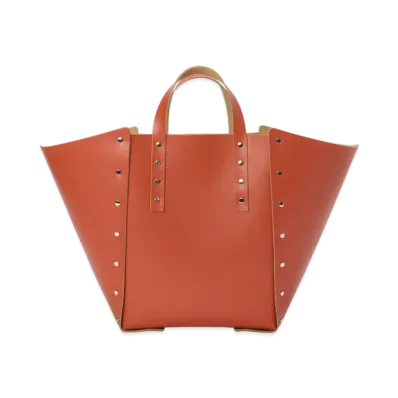 Hender Scheme Assemble Hand Bag Wide L "Copper Orange"