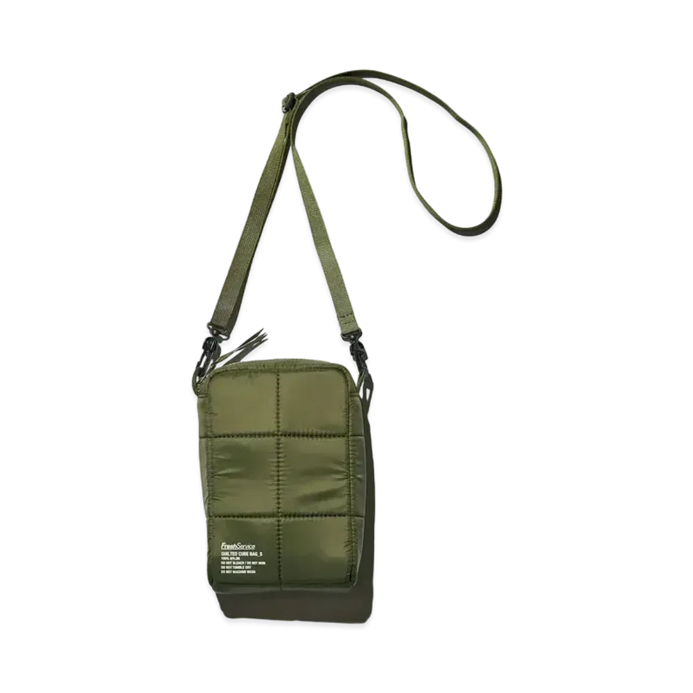 FreshService Quilted Cube Bag_S "Khaki"