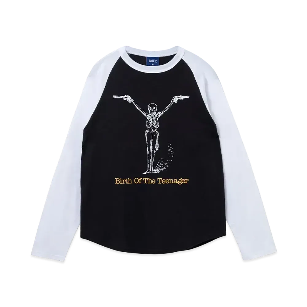 BoTT Hands Up Raglan LS Tee "Black"