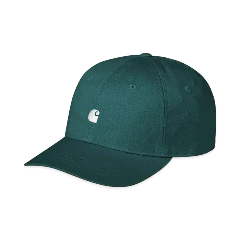 Carhartt WIP Madison Logo Cap "Malachite / White"