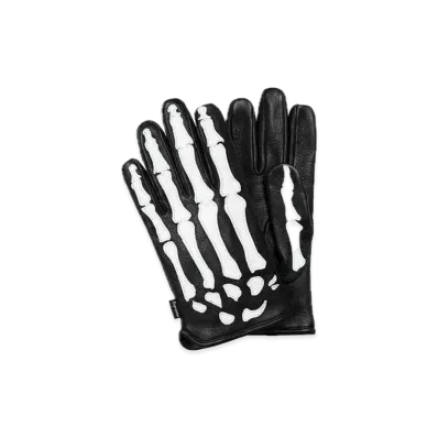 Supreme x Vanson Leather X-Ray Gloves "Black"