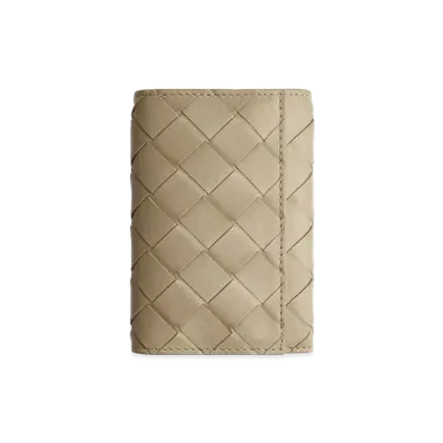 Bottega Veneta Key Case "Taupe"